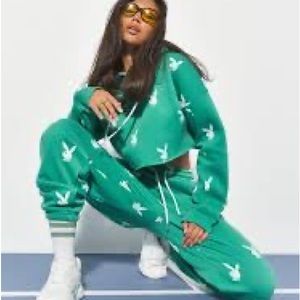 ❌SOLD❌PLAYBOY SWEATER AND SWEATPANTS SET